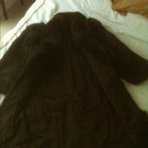 Beautiful full-length Beaver and Fox fur coat.  Rarely worn, excellent condition